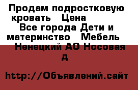 Продам подростковую кровать › Цена ­ 4 000 - Все города Дети и материнство » Мебель   . Ненецкий АО,Носовая д.